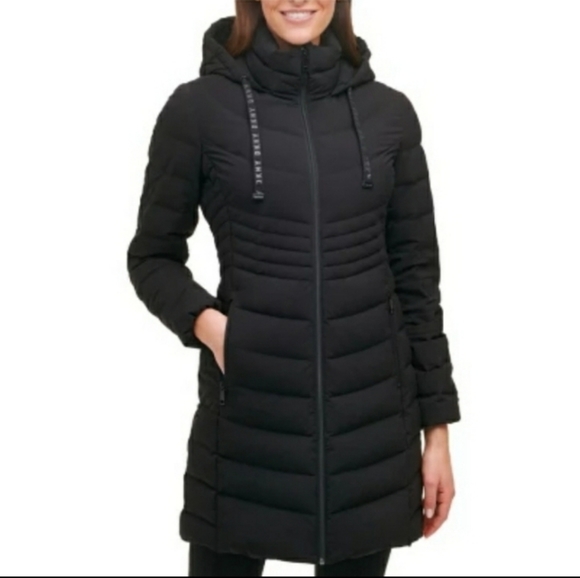 Dkny Jackets \u0026 Coats | Dkny Ladies Quilted Down Coat | Color: Black | Size: M | Weren533's Closet